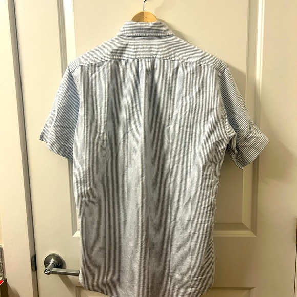 Ralph Lauren blue striped button down - Picture 3 of 3